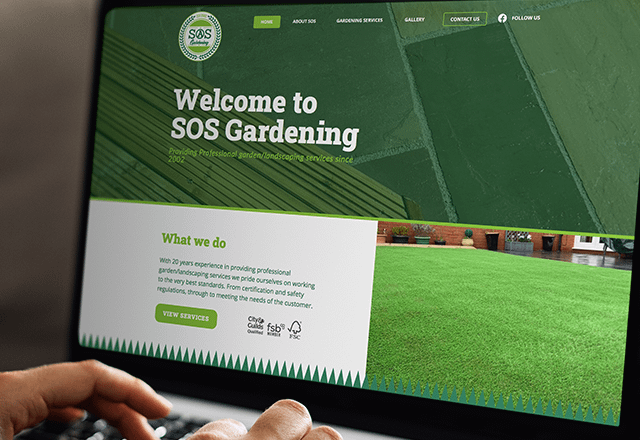 Responsive Landscape Gardening Website