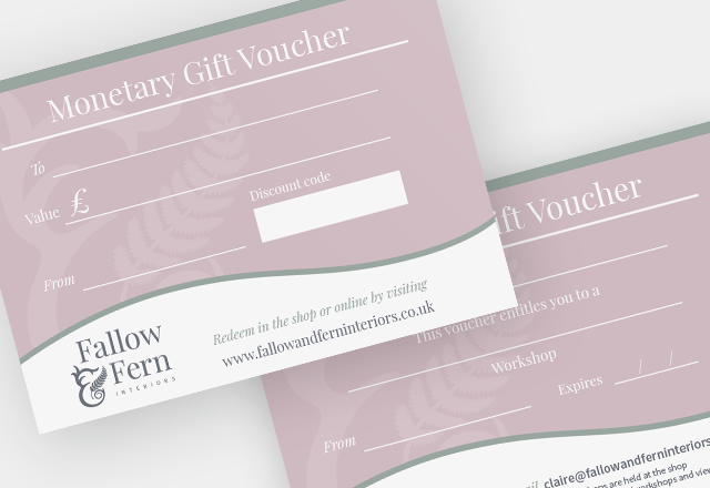 Gift Voucher - Portfolio Image
